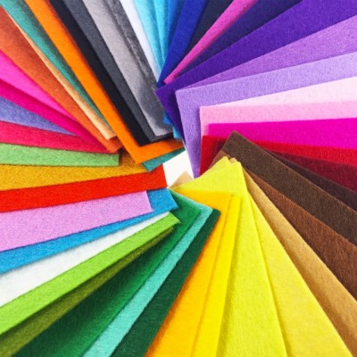 Wholesale  polyester felt 2mm and eco felt non woven fabric