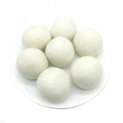 China Supplier Nature organic 100% wool dryer balls laundry balls for clothes